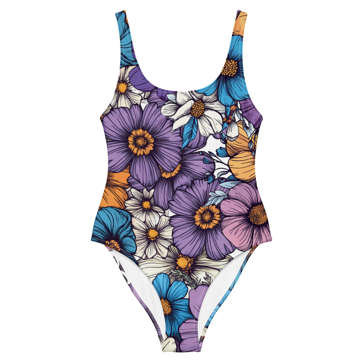 Floral One-Piece Swimsuit