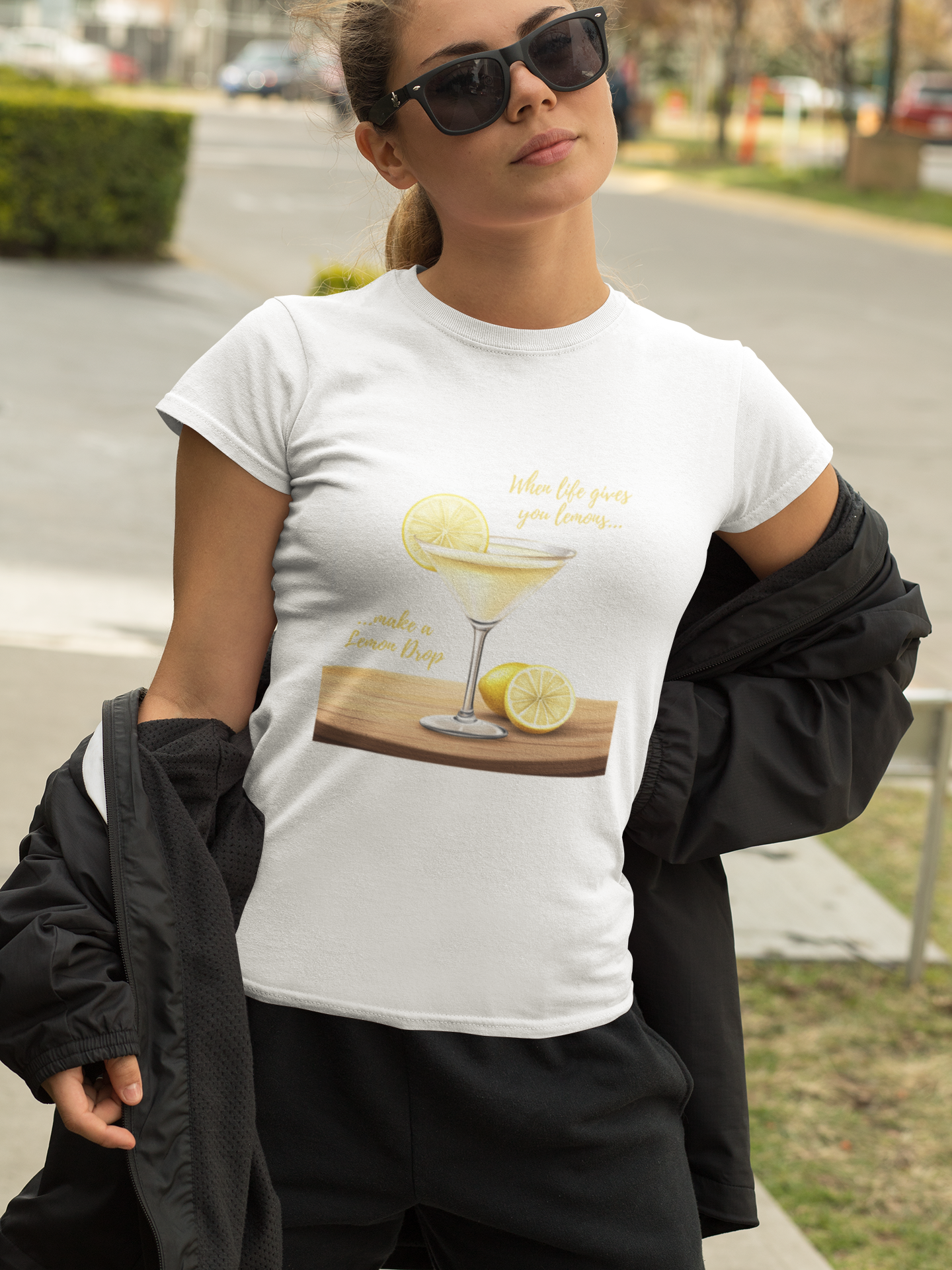 'Lemon Drop' Short Sleeve T-shirt